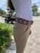 Posey Argyle Wide Width Belt - Equine Exchange Tack Shop