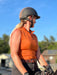 D.D. Rhythm & Relaxation Collection Sleeveless Training Shirt - DOCK RUST - Equine Exchange Tack Shop