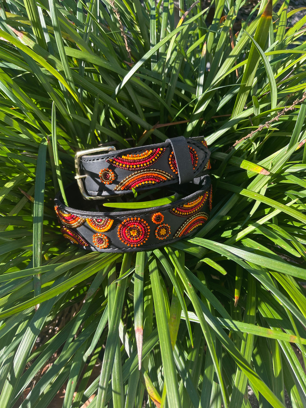 Bezana Belt - Orange - Equine Exchange Tack Shop