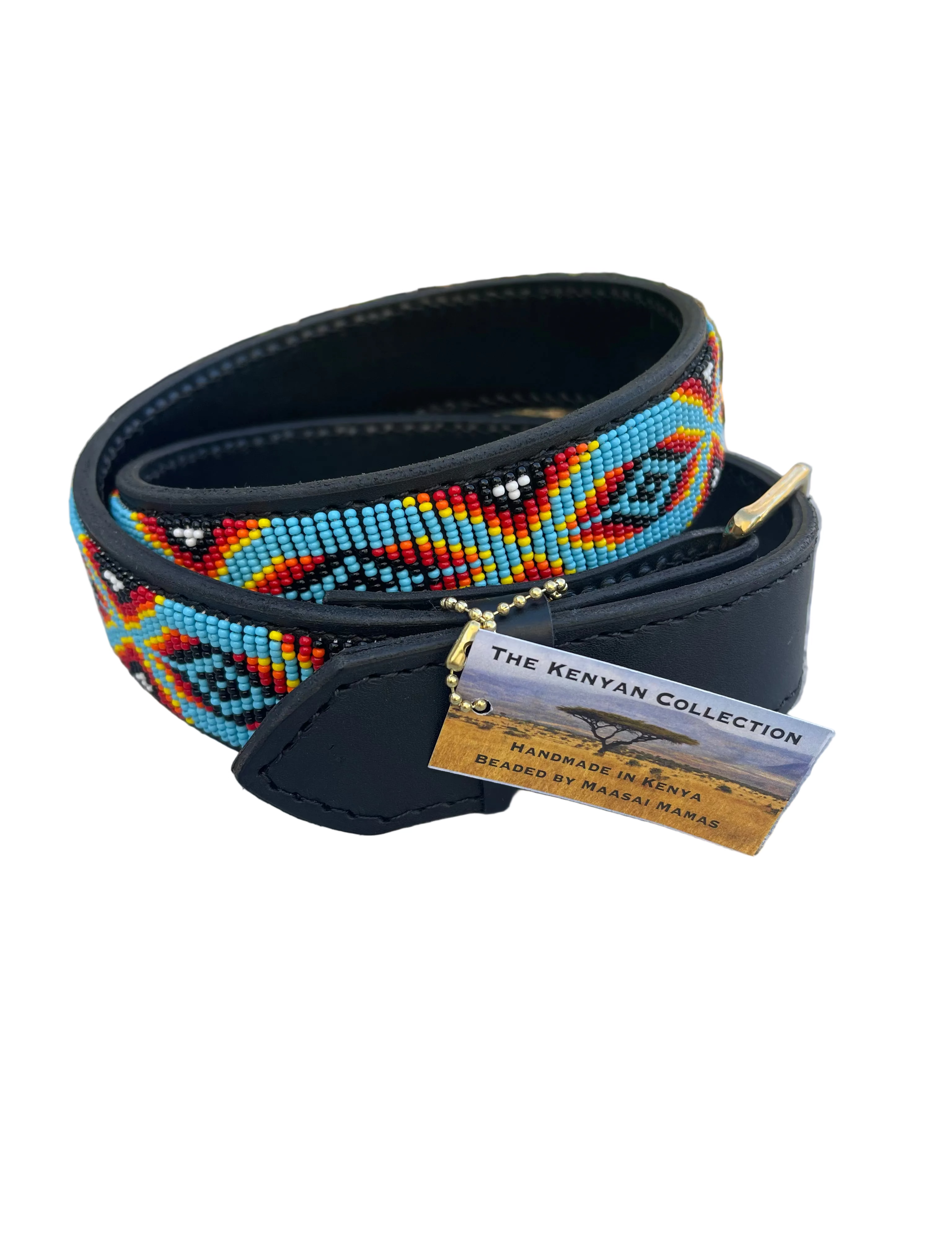 Santa Fe Beaded Belt Wide Width The Aztec Collection
