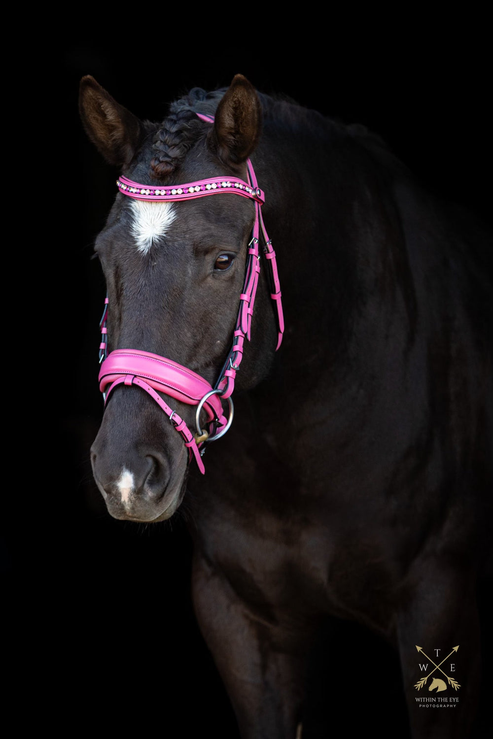 The Barbie Pink Leather Snaffle Bridle - Equine Exchange Tack Shop