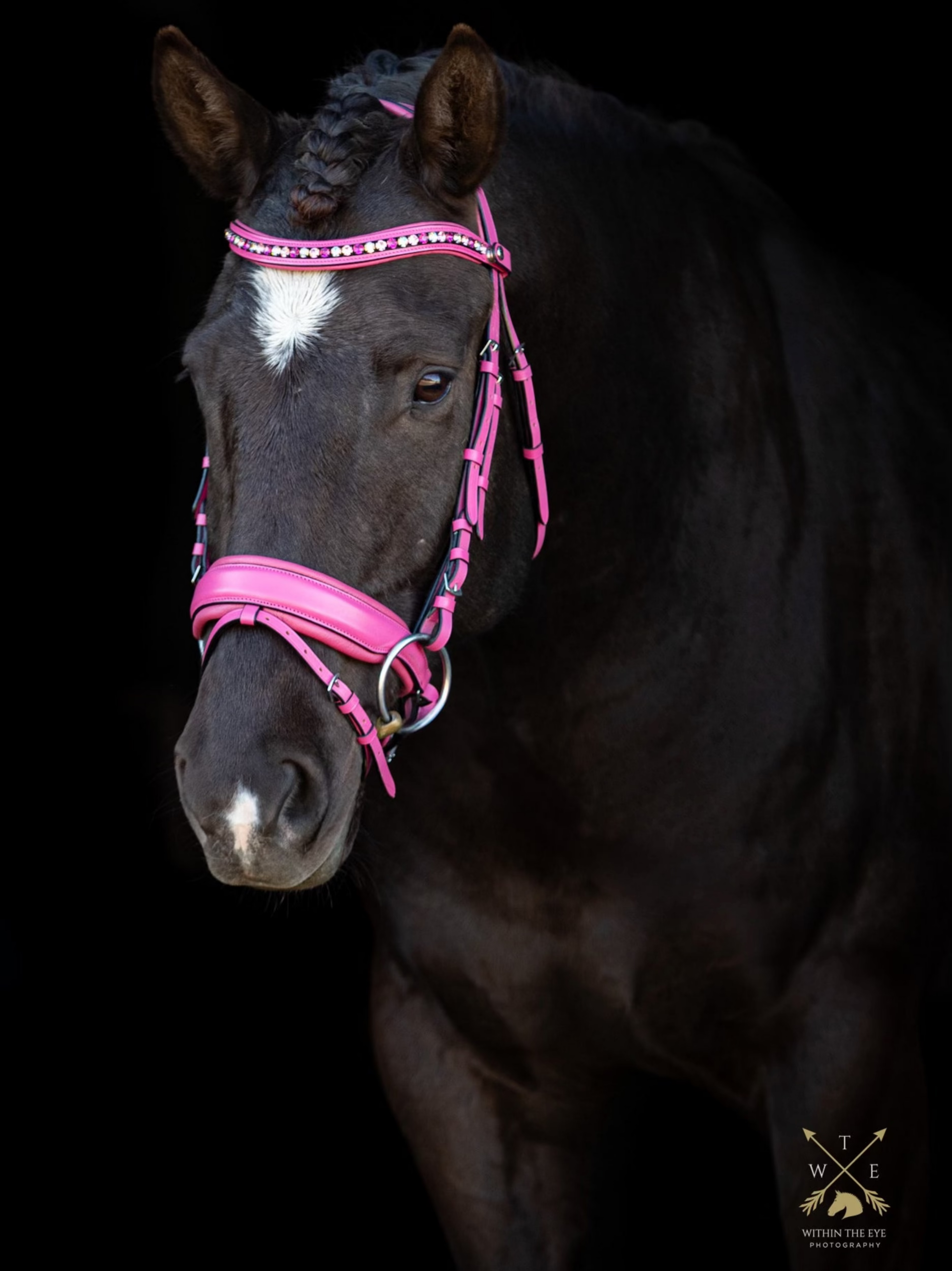 The Barbie Pink Leather Snaffle Bridle - Equine Exchange Tack Shop