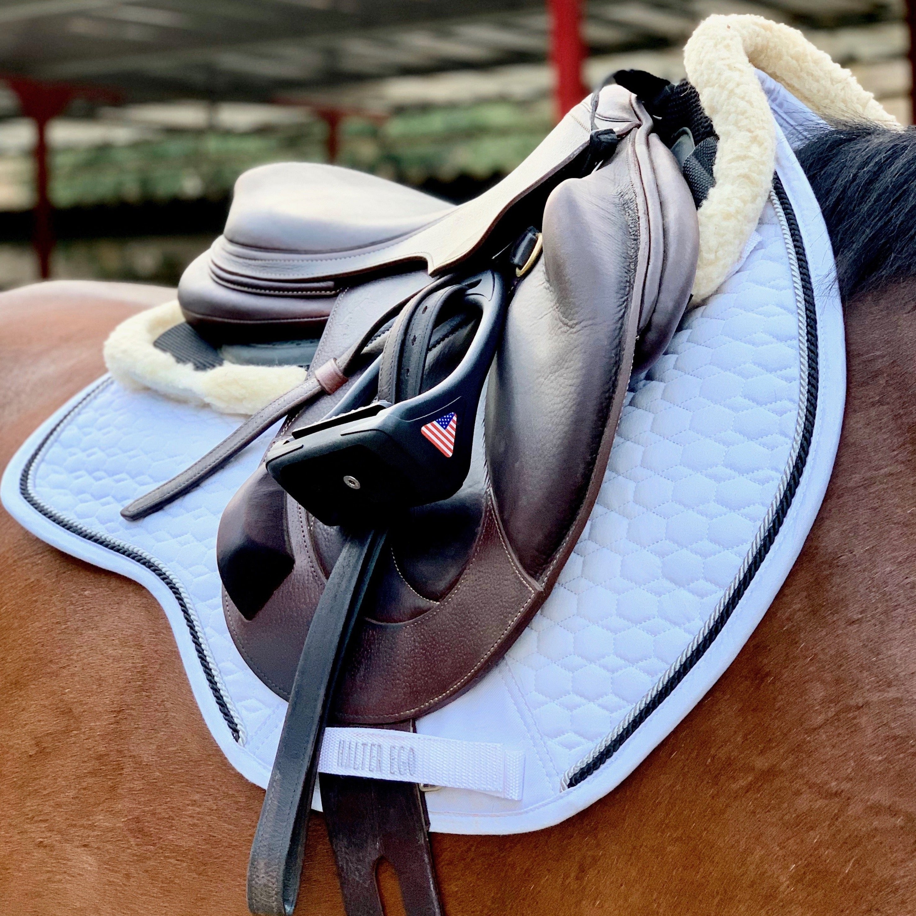 European Cotton Close Contact Jump Pad - Equine Exchange Tack Shop