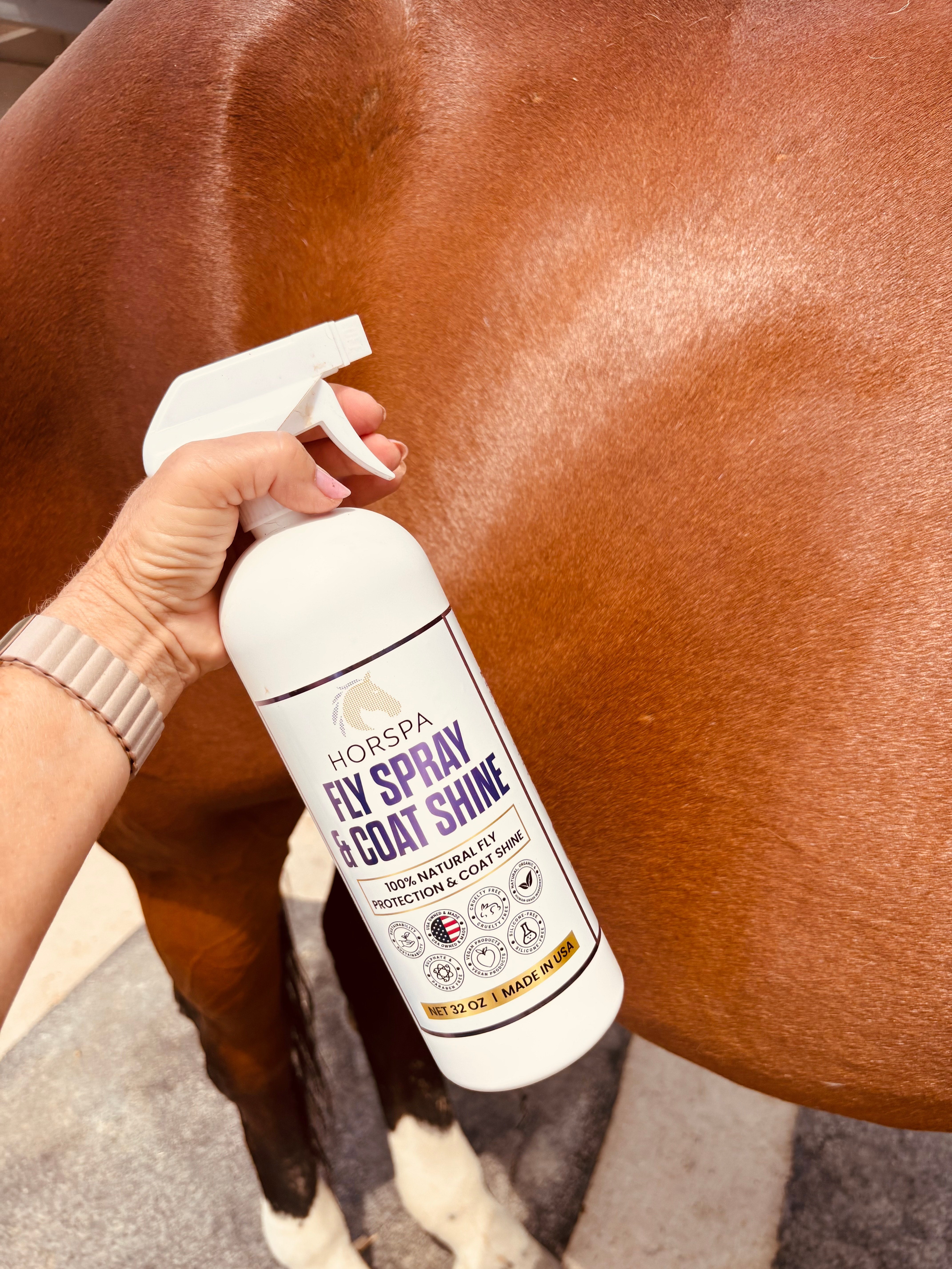 Horspa Fly Spray & Coat Shine  