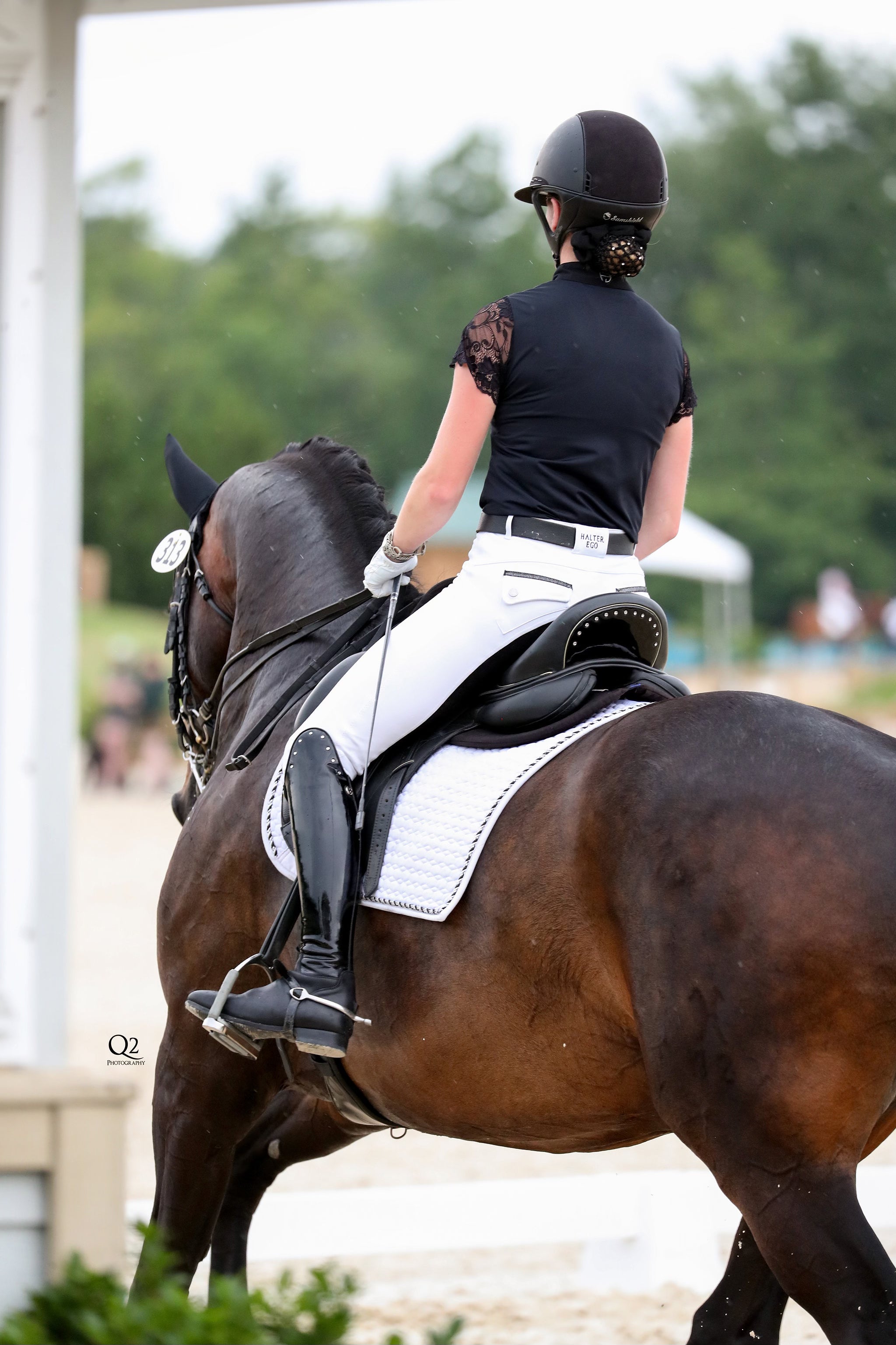 European Cotton Dressage Saddle Pad  