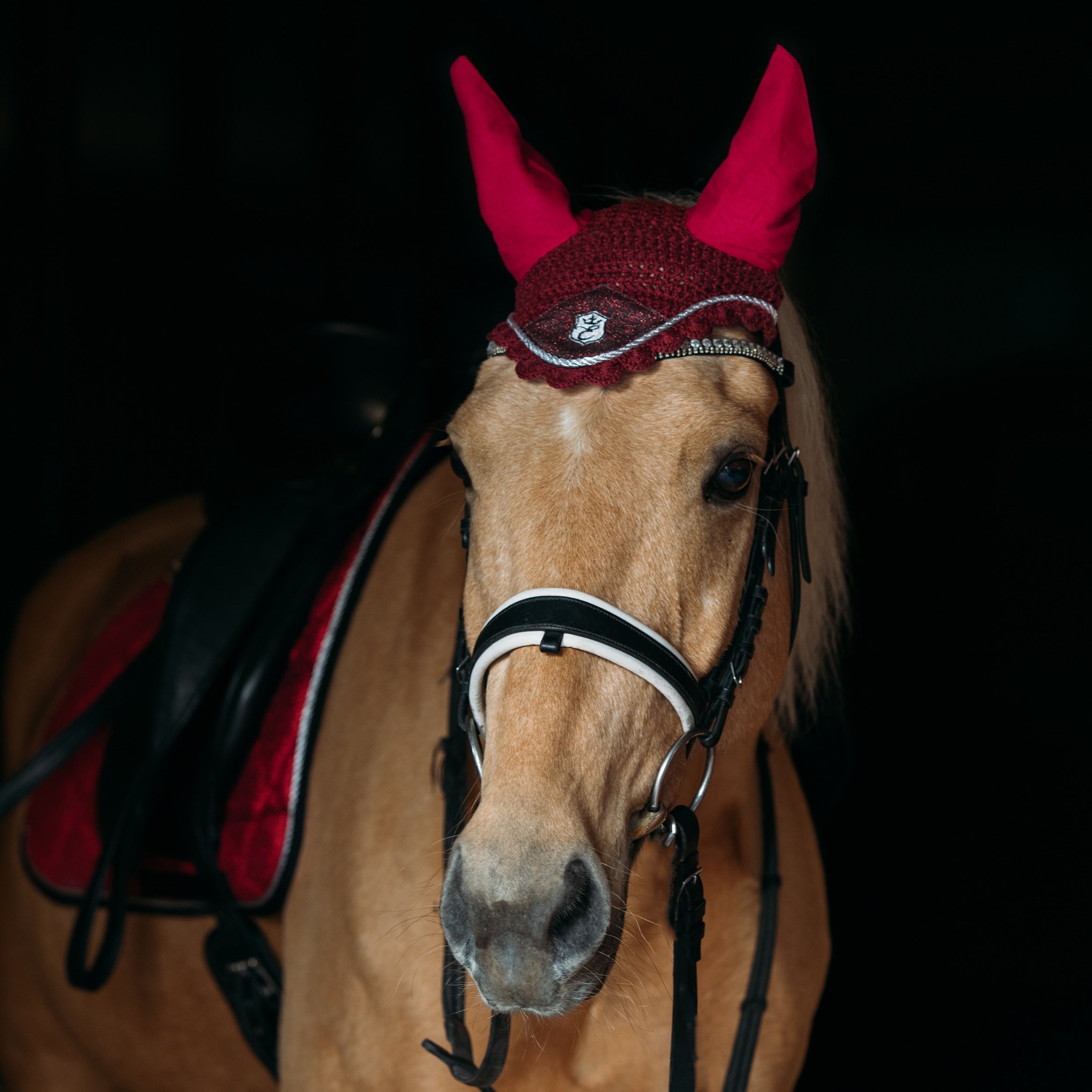 Burgundy Saddle Pad Set - Equine Exchange Tack Shop