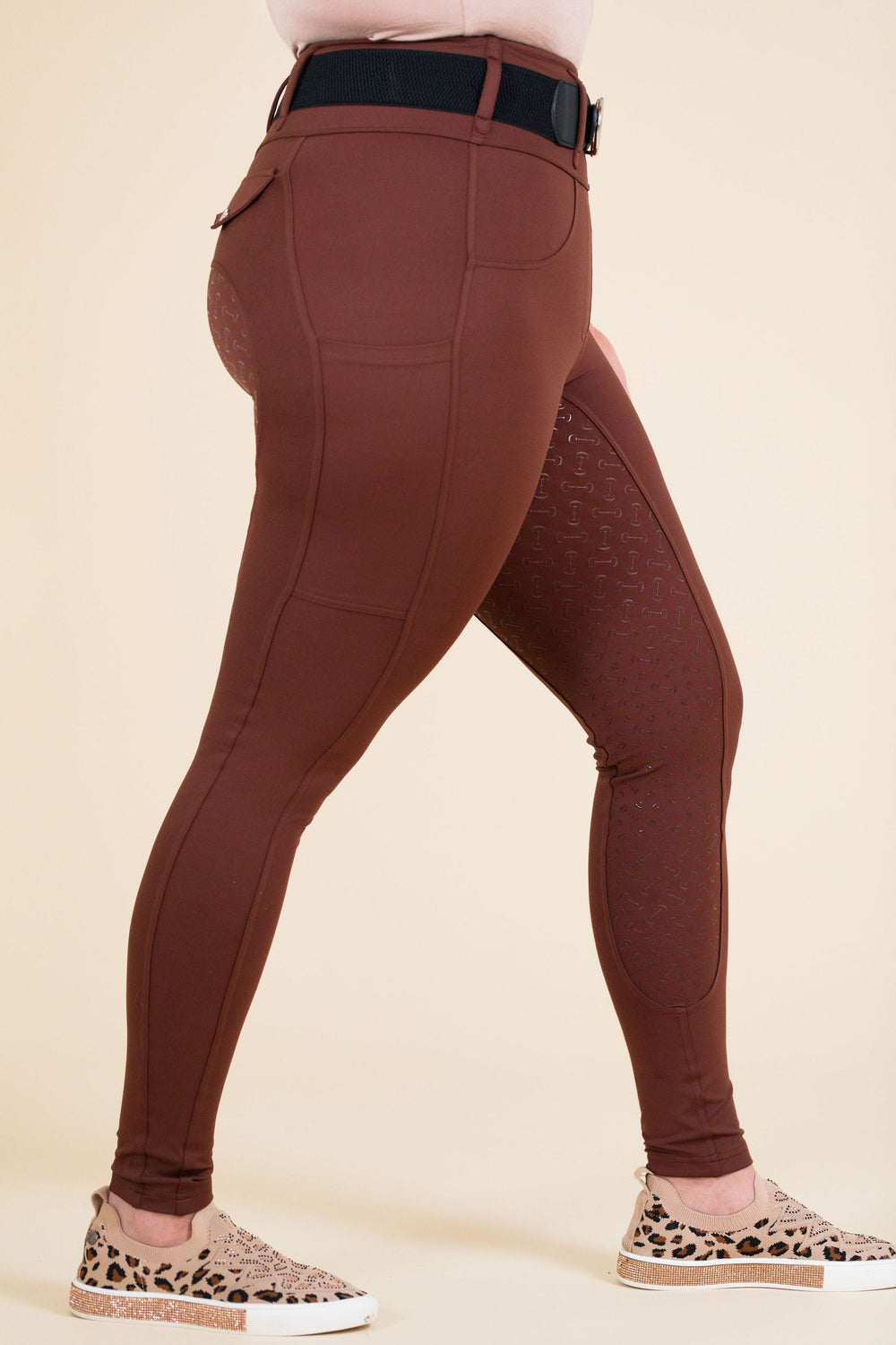 Athletic Breech - Leather Brown - Equine Exchange Tack Shop