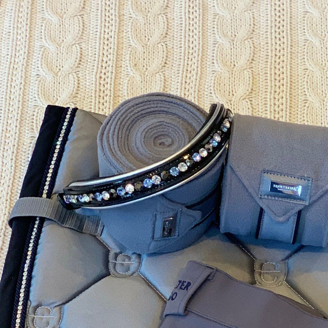 Ice & Sky Wave Browband - Equine Exchange Tack Shop