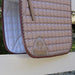 Satin Classic Dressage Saddle Pad - Champagne Taupe - Equine Exchange Tack Shop