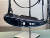 The Bluebell - Navy Patent Leather Snaffle Bridle with REMOVABLE FLASH - Equine Exchange Tack Shop