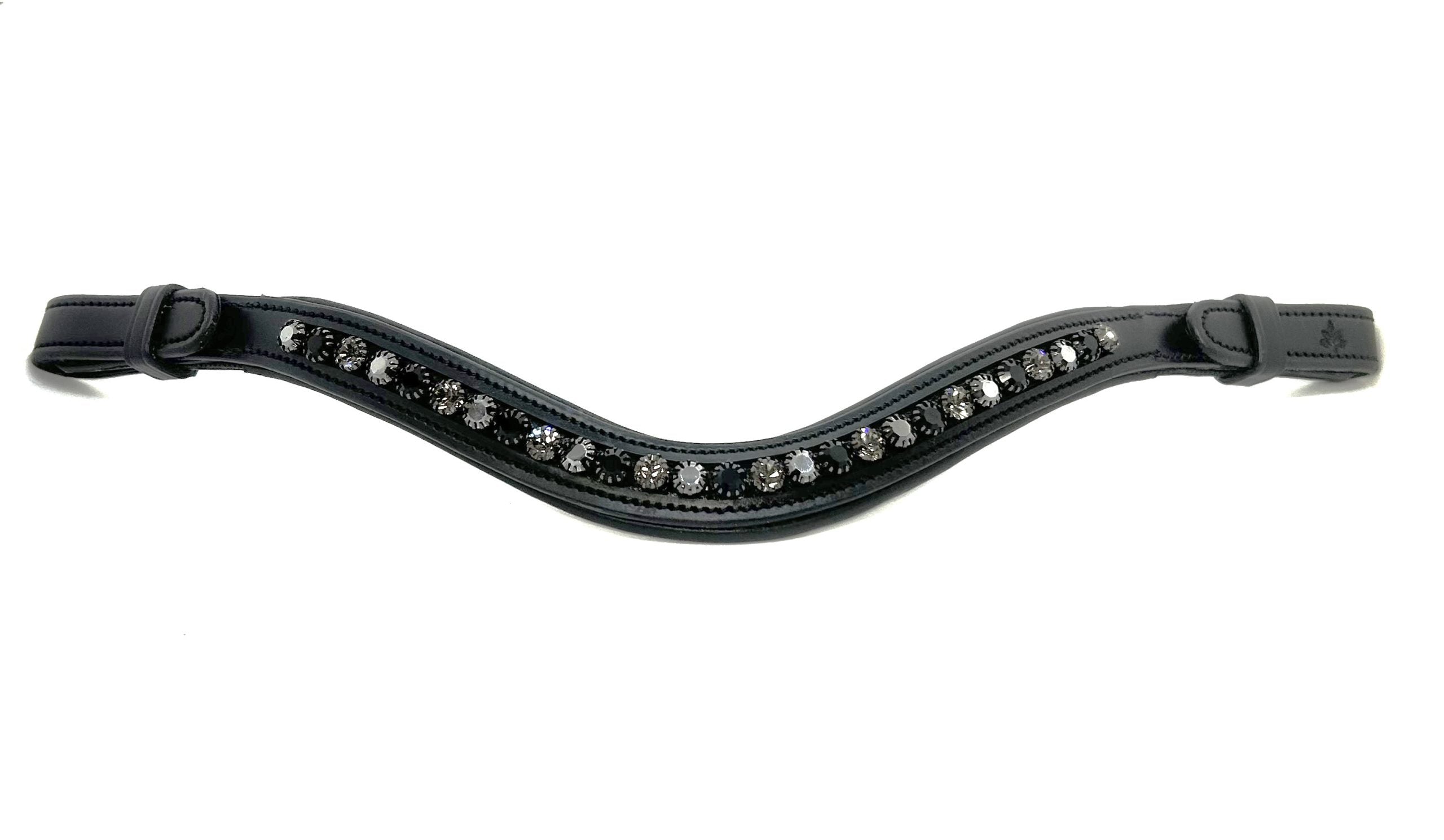Black Oak Night Shade Curved Browband