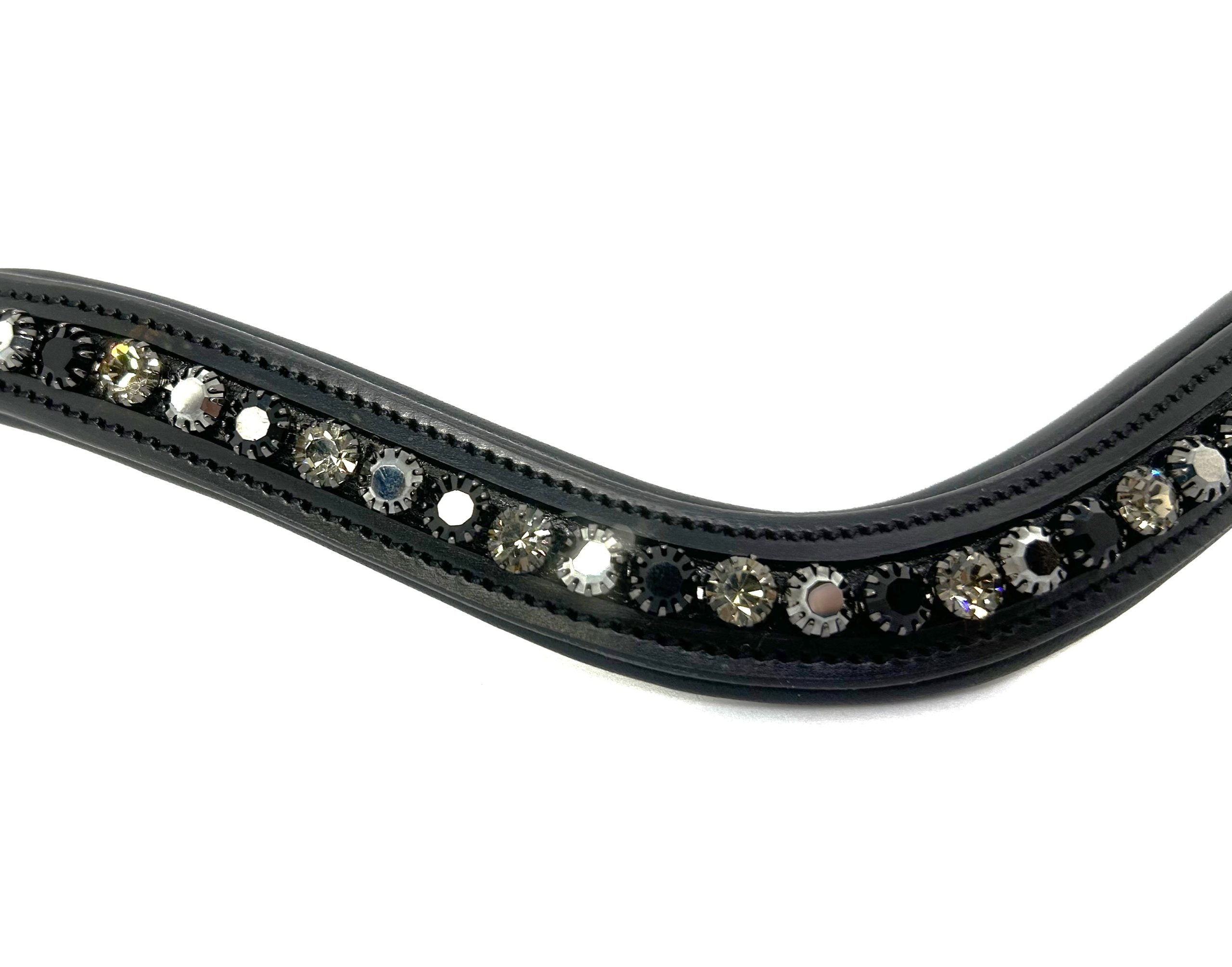 Black Oak Night Shade Curved Browband