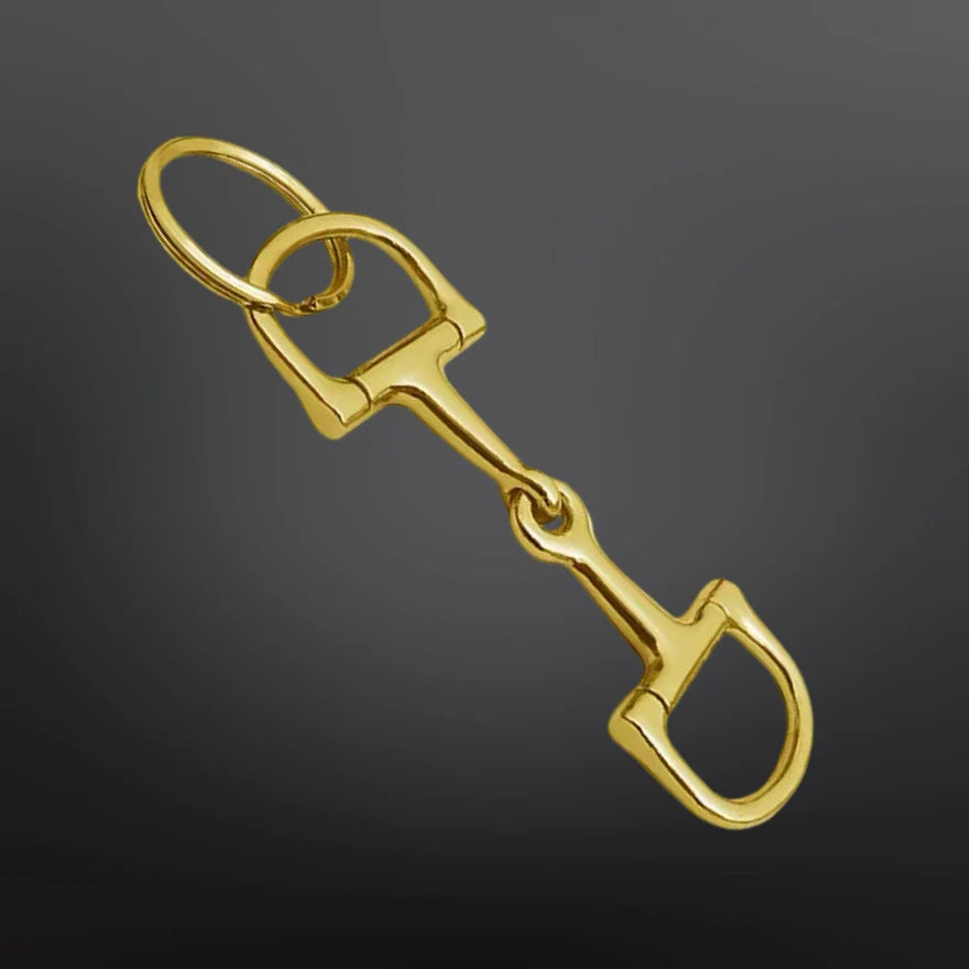 DRing Snaffle Keychain
