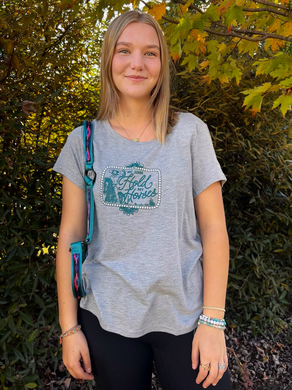 Not Gonna Hold My Horses T-Shirt - Equine Exchange Tack Shop