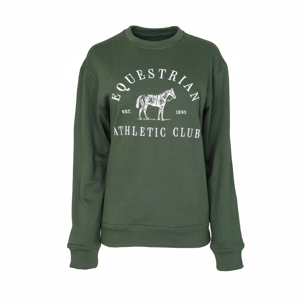 Equestrian Athletic Club Sweatshirt - Equine Exchange Tack Shop