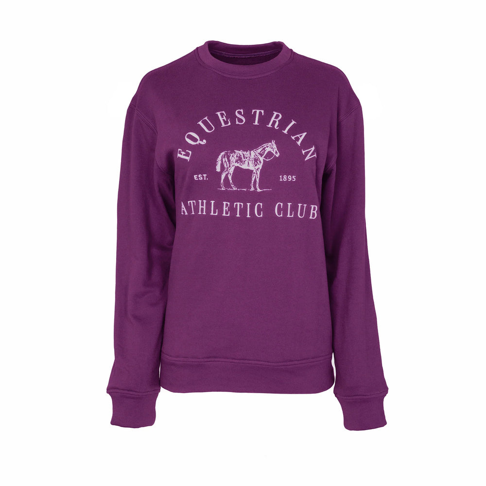 Equestrian Athletic Club Sweatshirt - Equine Exchange Tack Shop