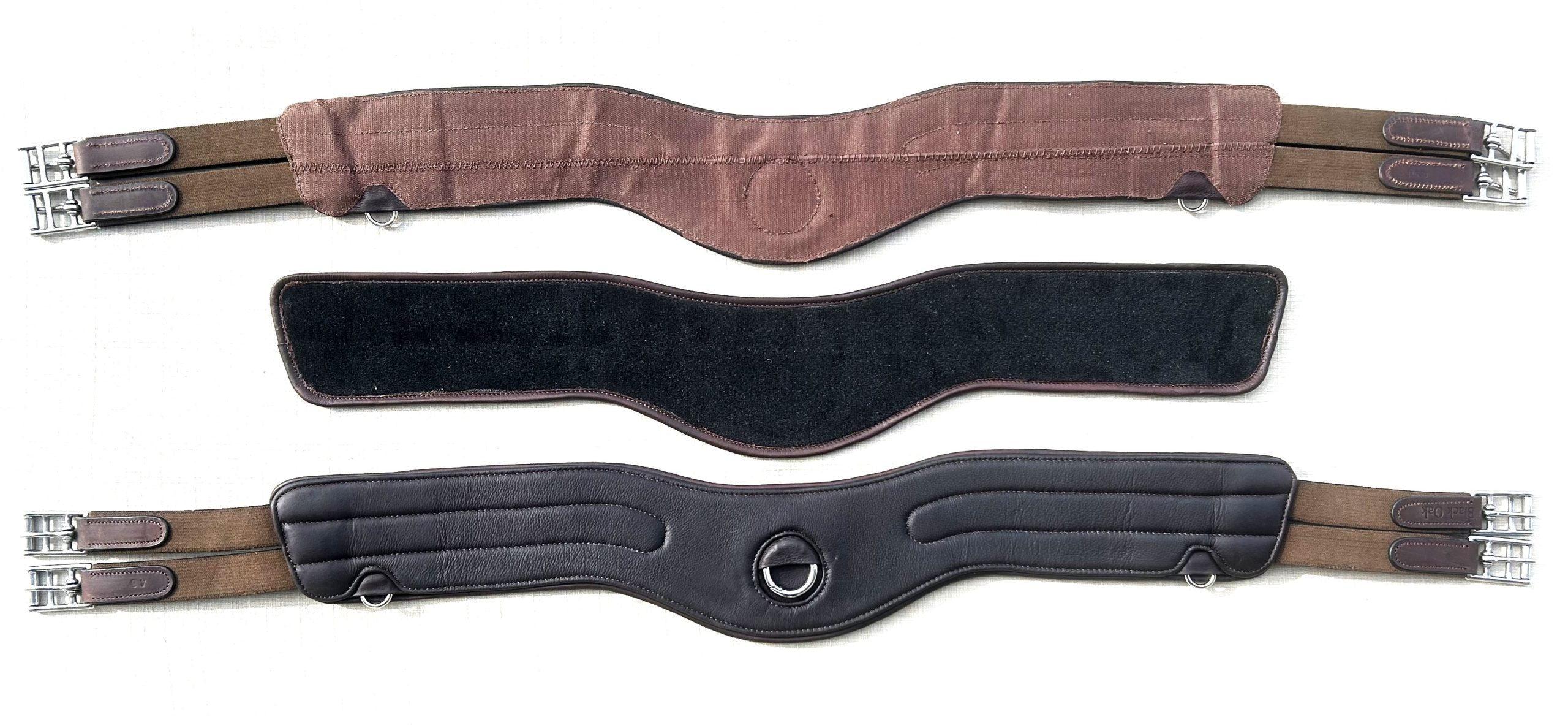 Contour Leather Girth w/Removable Liner