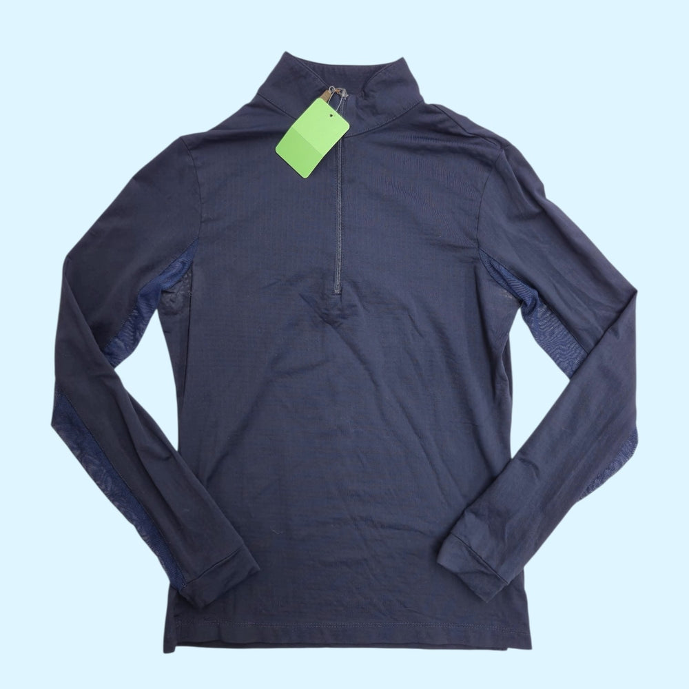 EIS Long Sleeve Sun Shirt in Navy - Small