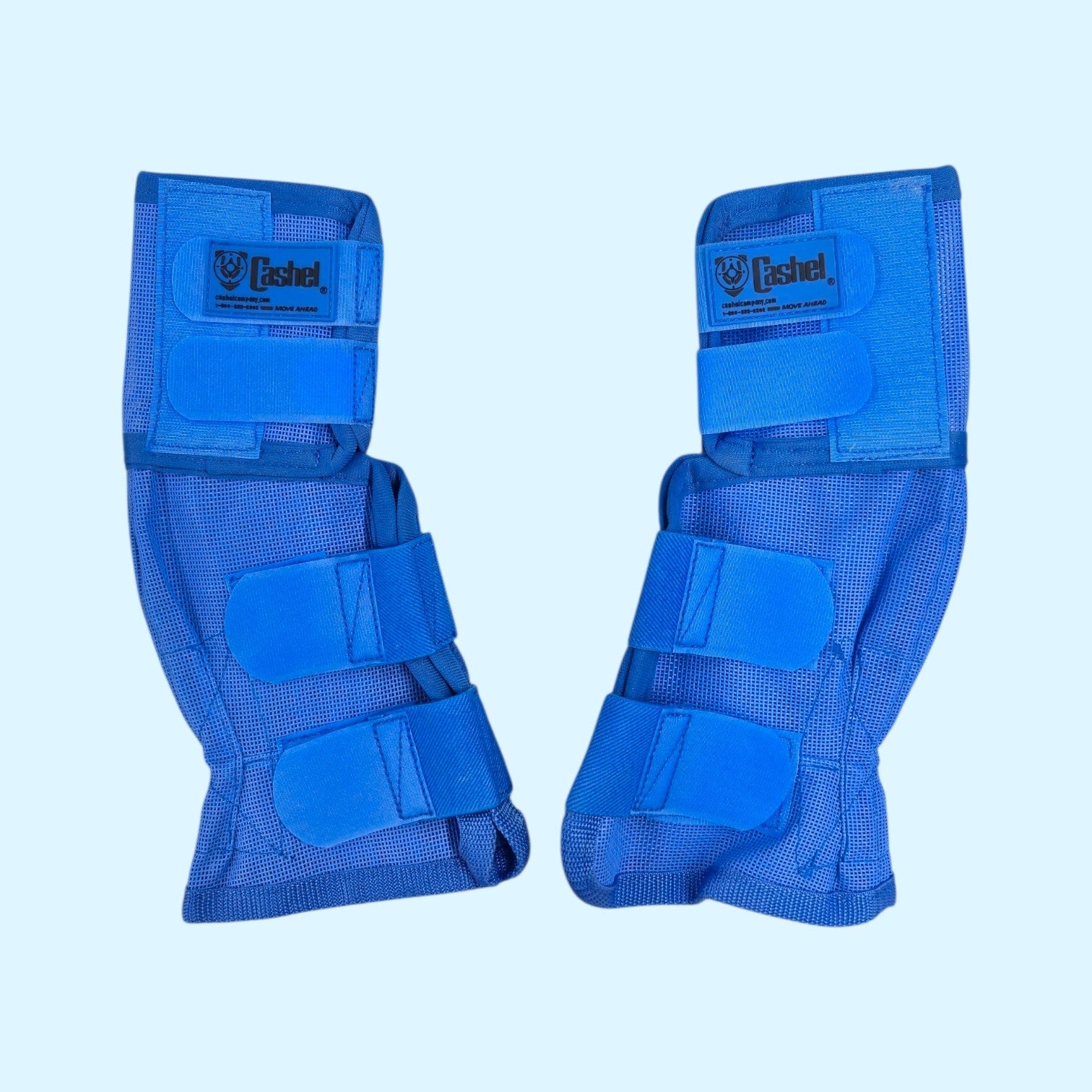 Cashel Crusader Leg Guards in Blue - Arab/Sm Horse  NWT