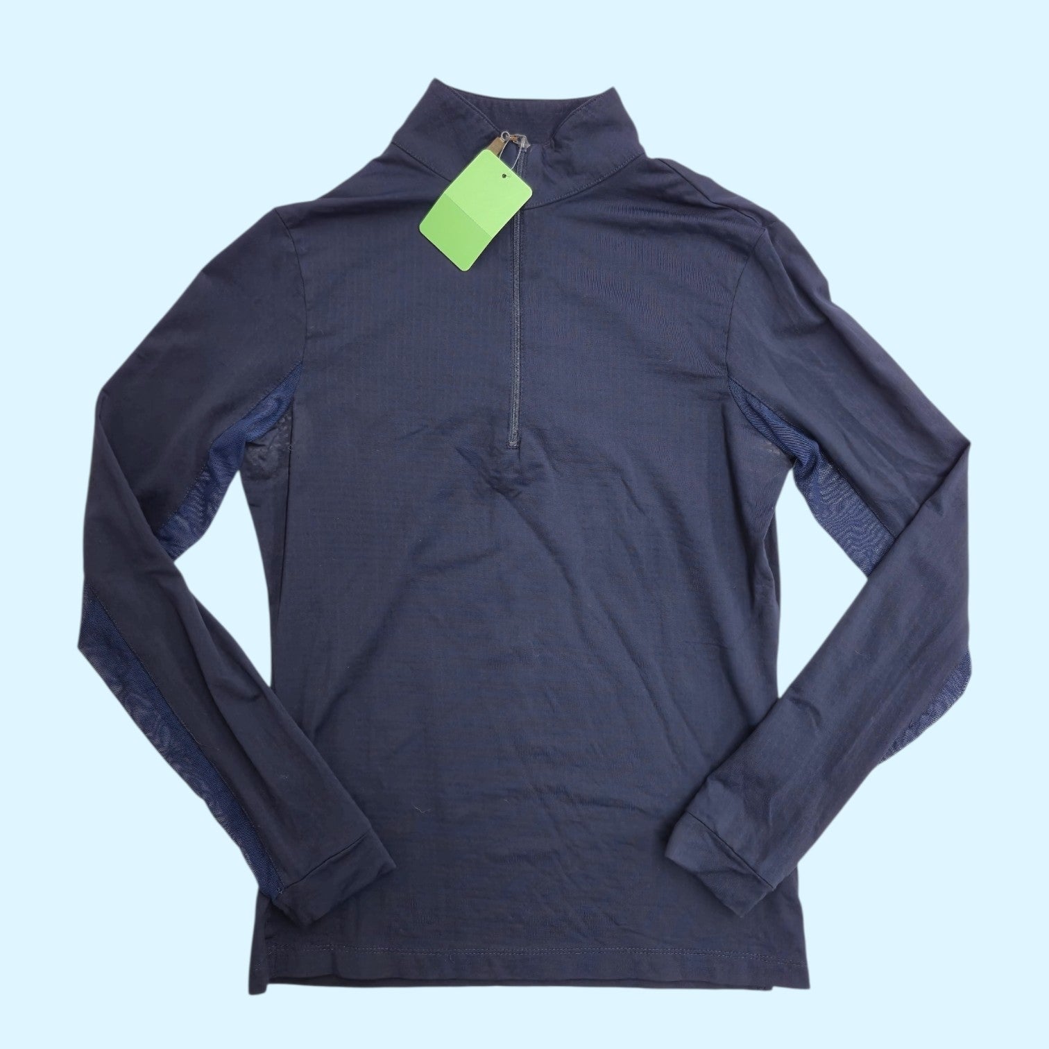 EIS Long Sleeve Sun Shirt in Navy - Small
