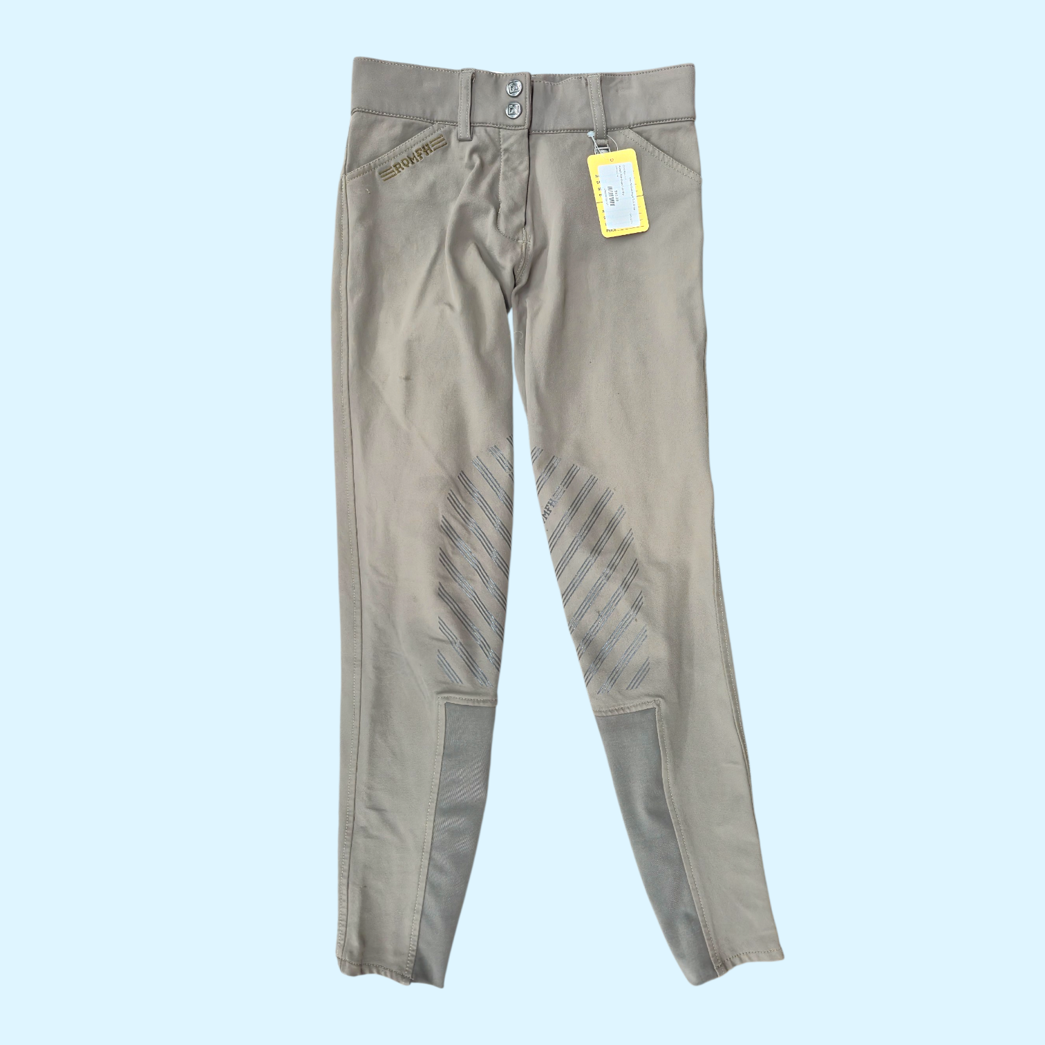 Romfh Sarafina Euro Grip Knee Patch Breech in Light Brown - 22R  