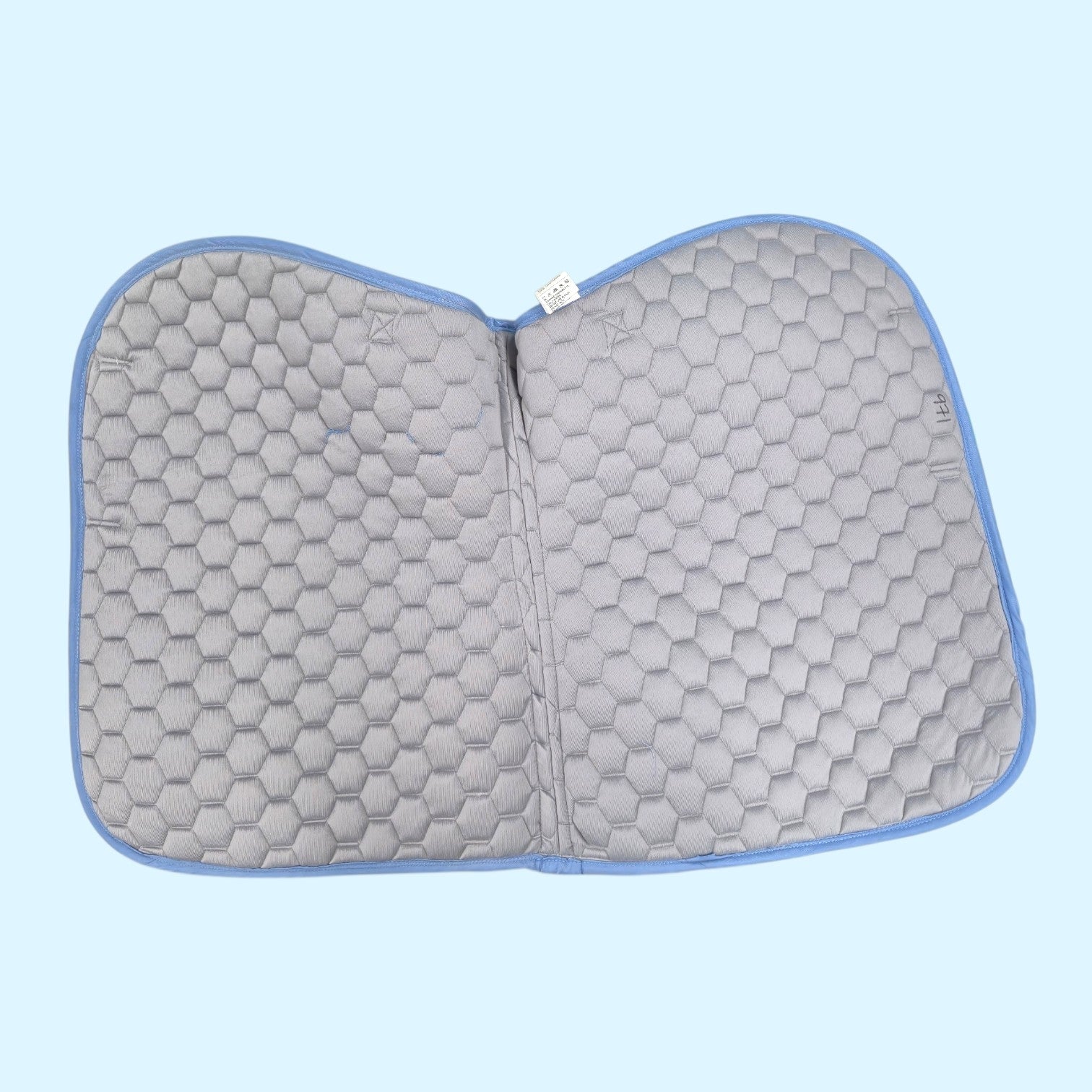 Dover Saddlery Honeycomb All Purpose Saddle Pad in Baby Blue - NWT