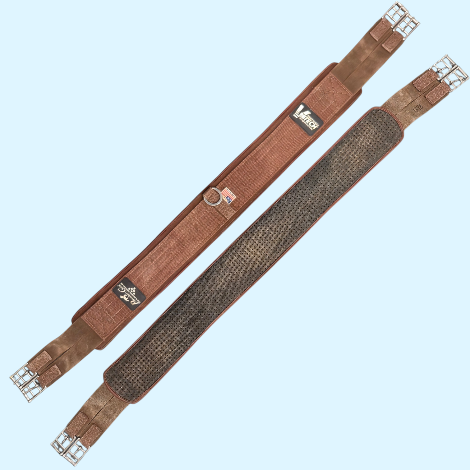 Professional's Choice VenTECH Neoprene English Girth in Brown - 48"  
