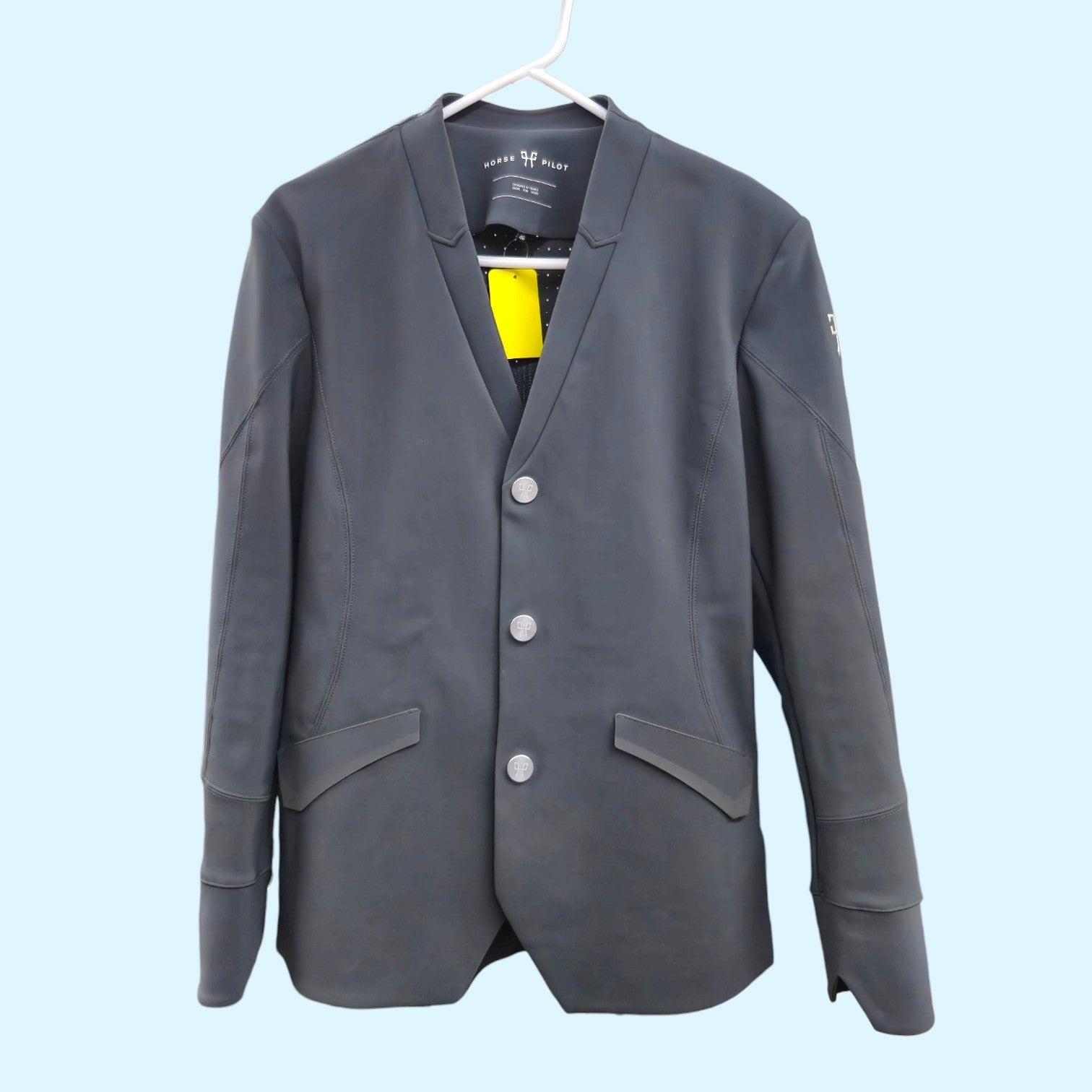 Horse Pilot Men's Aeromade Show Coat in Gray - 40" Chest