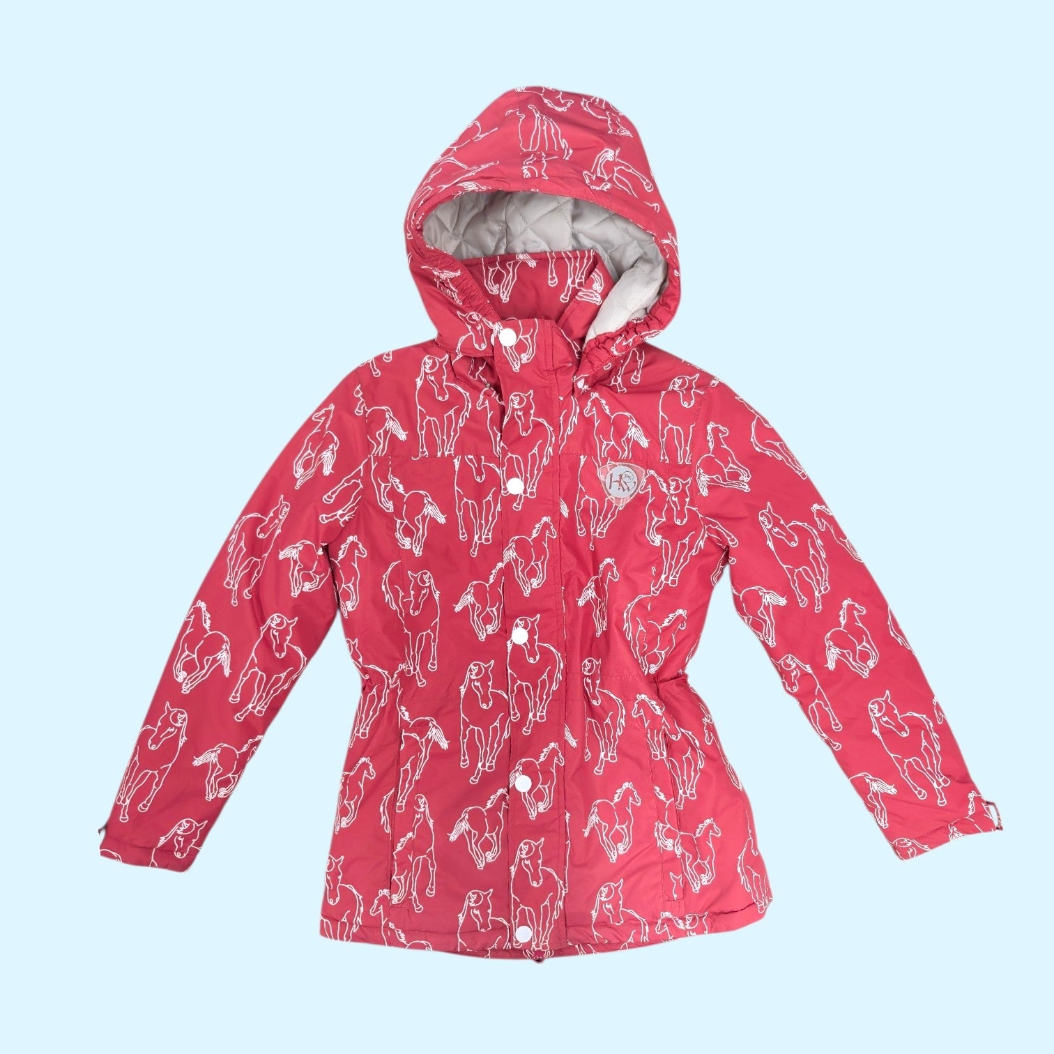 Horseware Kids Winter Coat in Pink - 7/8