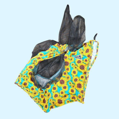 Professional's Choice Comfort Fit Fly Mask with Sunflowers - Full Size  