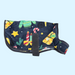 Horze Christmas Print Fleece Dog Coat - Navy - 20"  