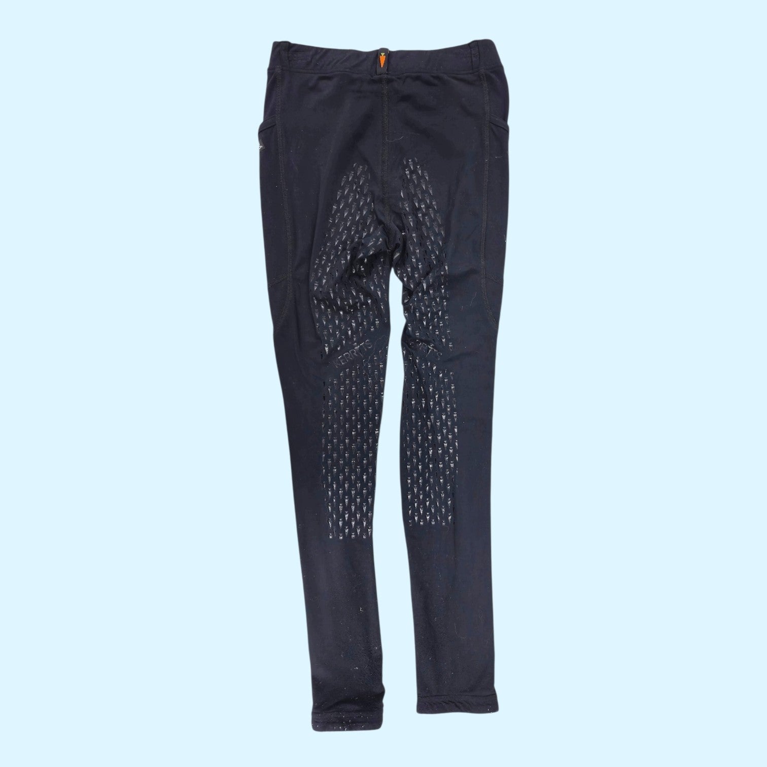Kerrits Kids Ice Fil Full Seat Tech Tights in Black - XL