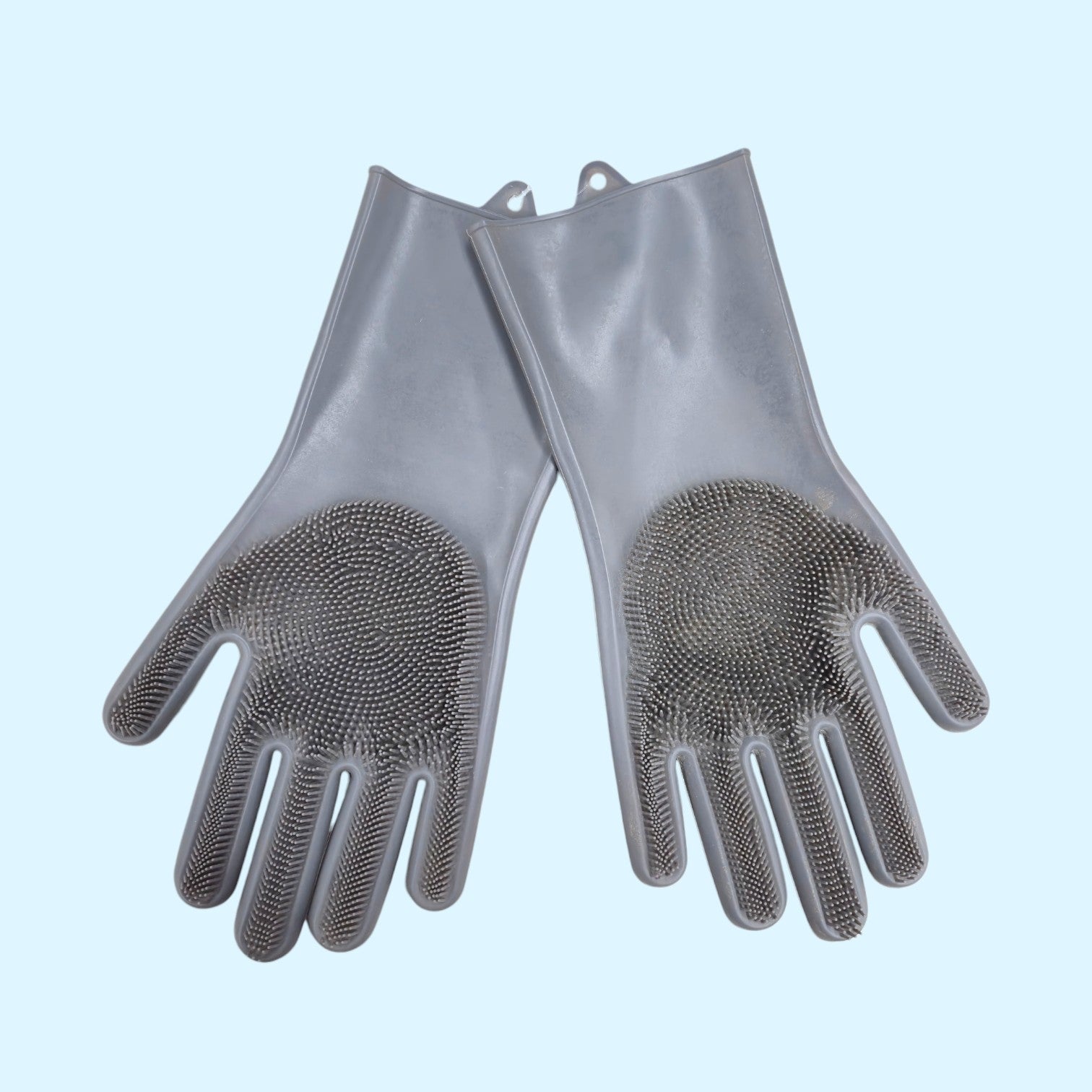 Silicone Scrubbing Gloves - pair