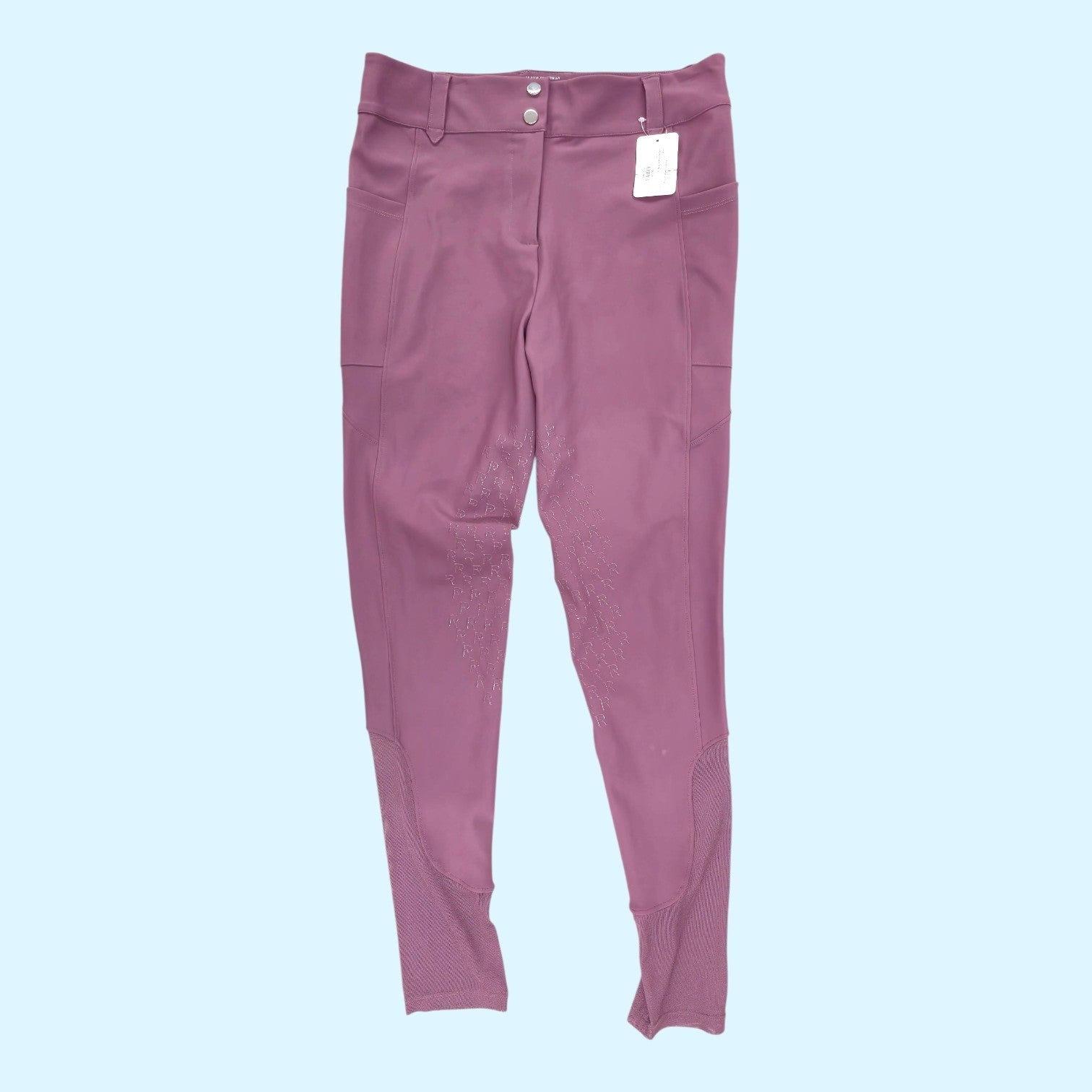 Free Ride Equestrian Pro Breeches in Merlot - 34