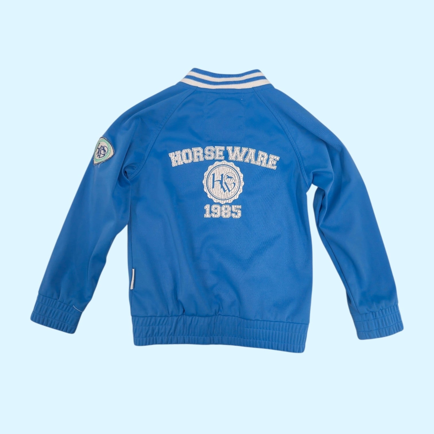 Horseware Kids Track Style Jacket in Blue - 5/6