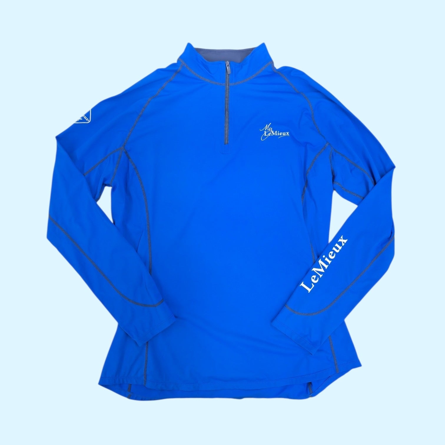 LeMieux Ladies Long Sleeve Base Layer in Royal Blue - US 14