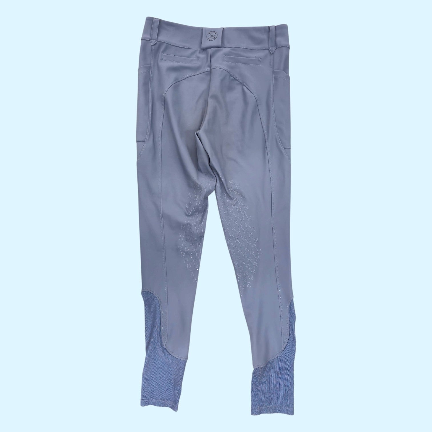Free Ride Silicone Knee Patch Breech in Blue - 32