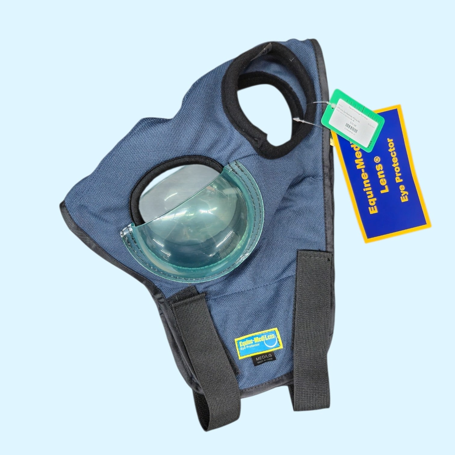 Equine-Medi Lens Eye Protector in Blue - Medium/Large NWT
