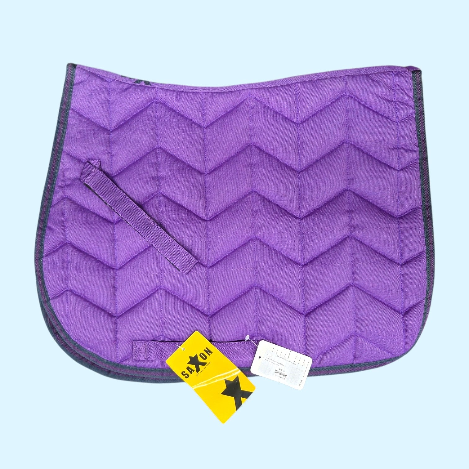 Saxon Element Quilted Pony Saddle Pad in Purple - NWT