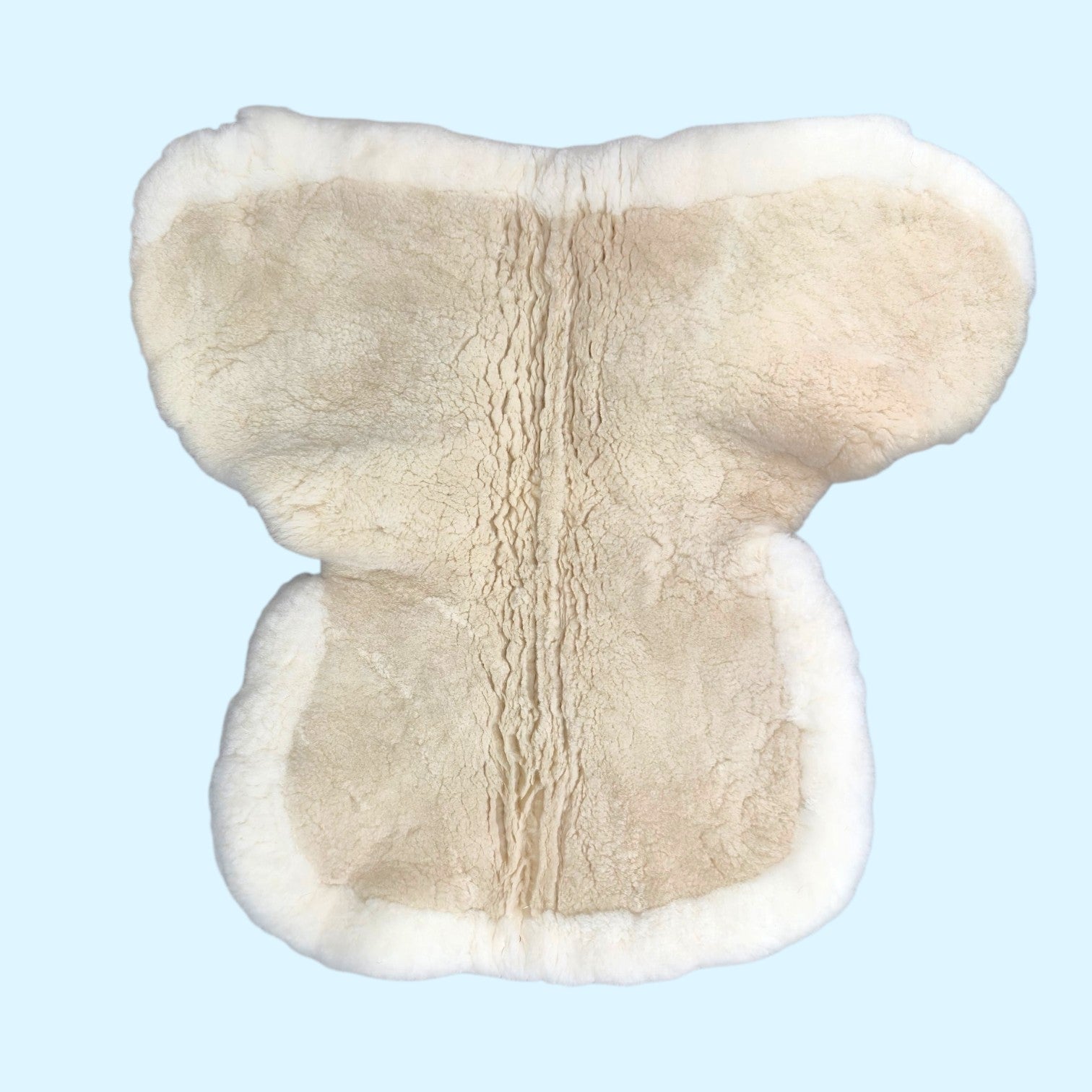 Fleeceworks All Purpose Sheepskin Half Pad in White - Medium