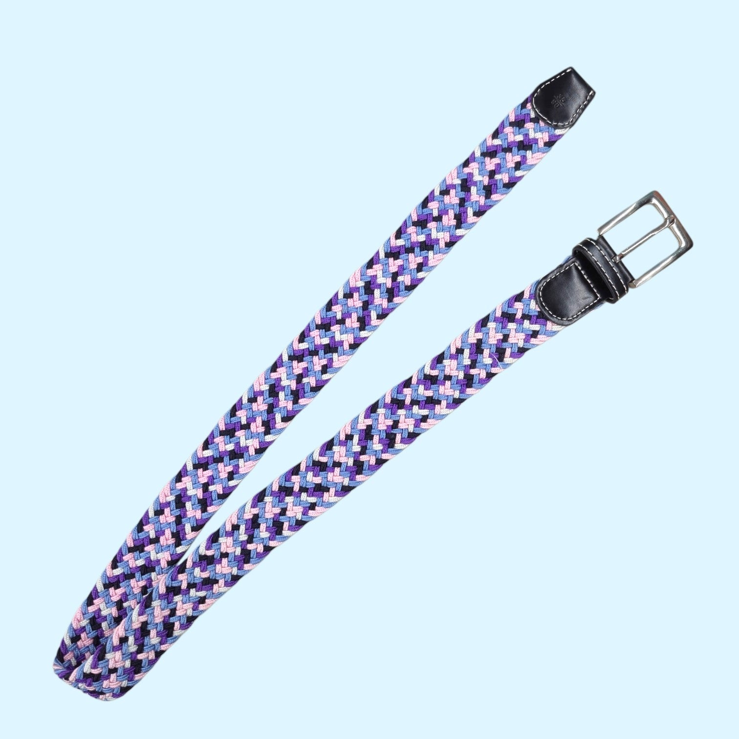 USG Stretch Belt in Purple/Pink/Blue - 90cm
