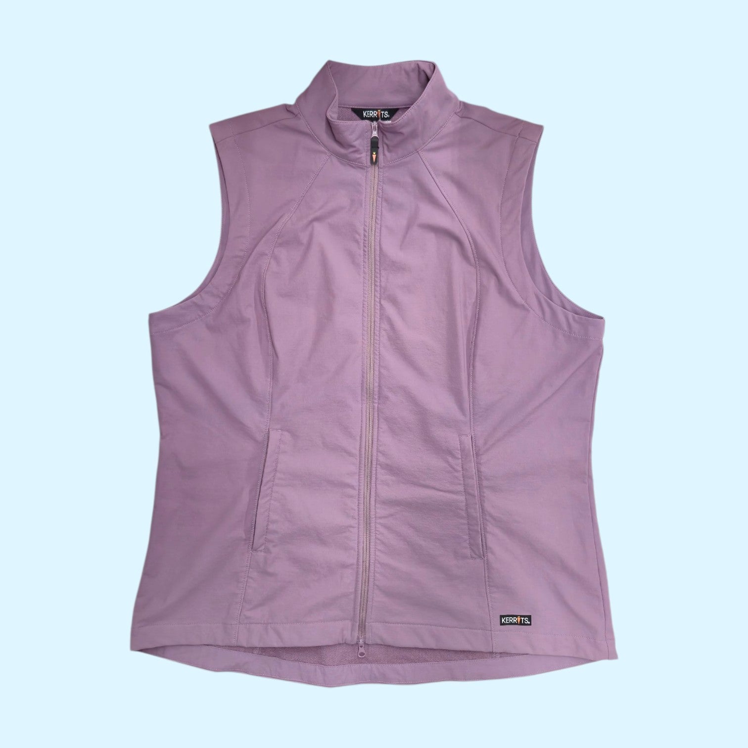Kerrits Ladies Softshell Vest in Mauve - XL