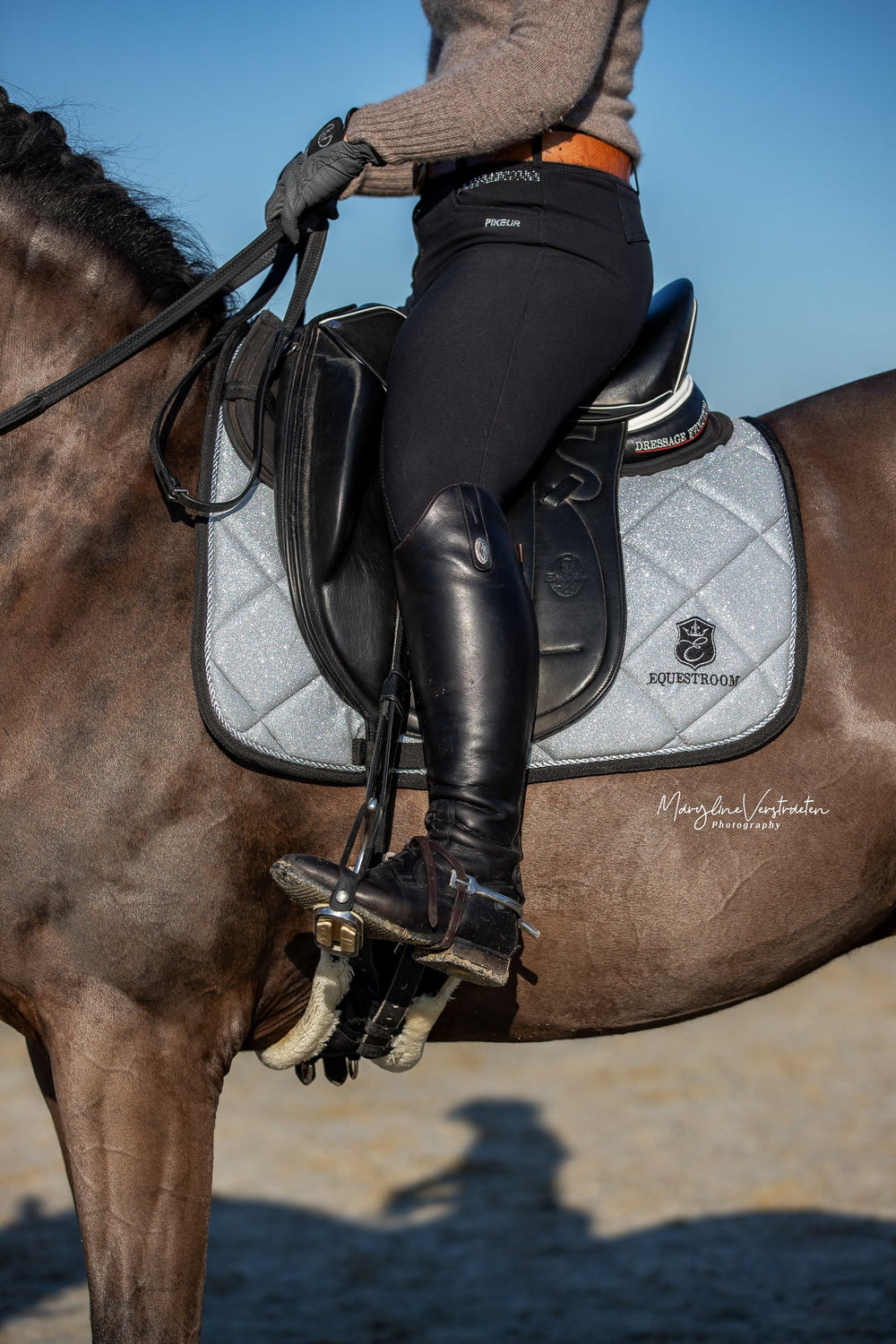 Royal Silver Saddle Pad - Equine Exchange Tack Shop