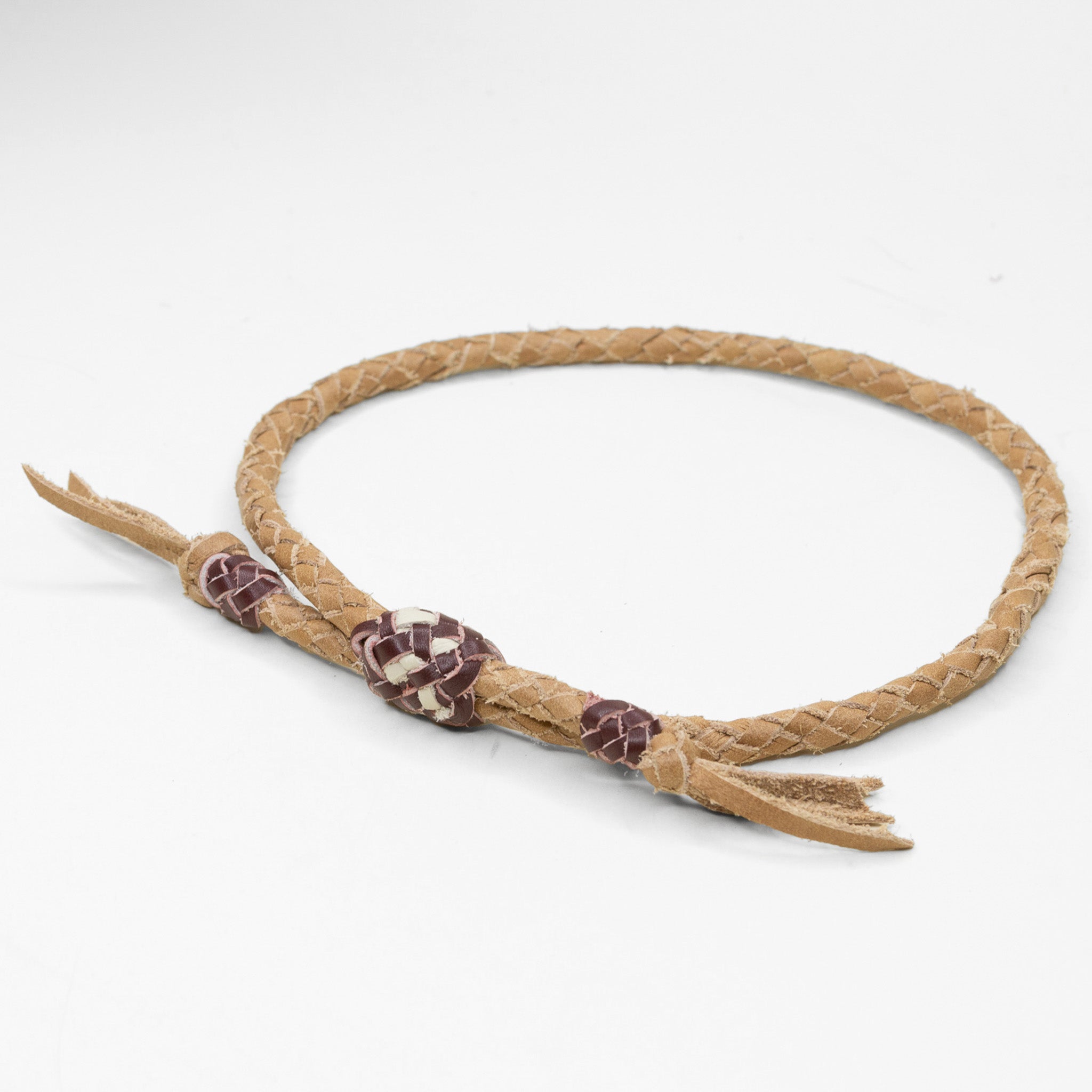 1948 Braided Hat Band: Tan