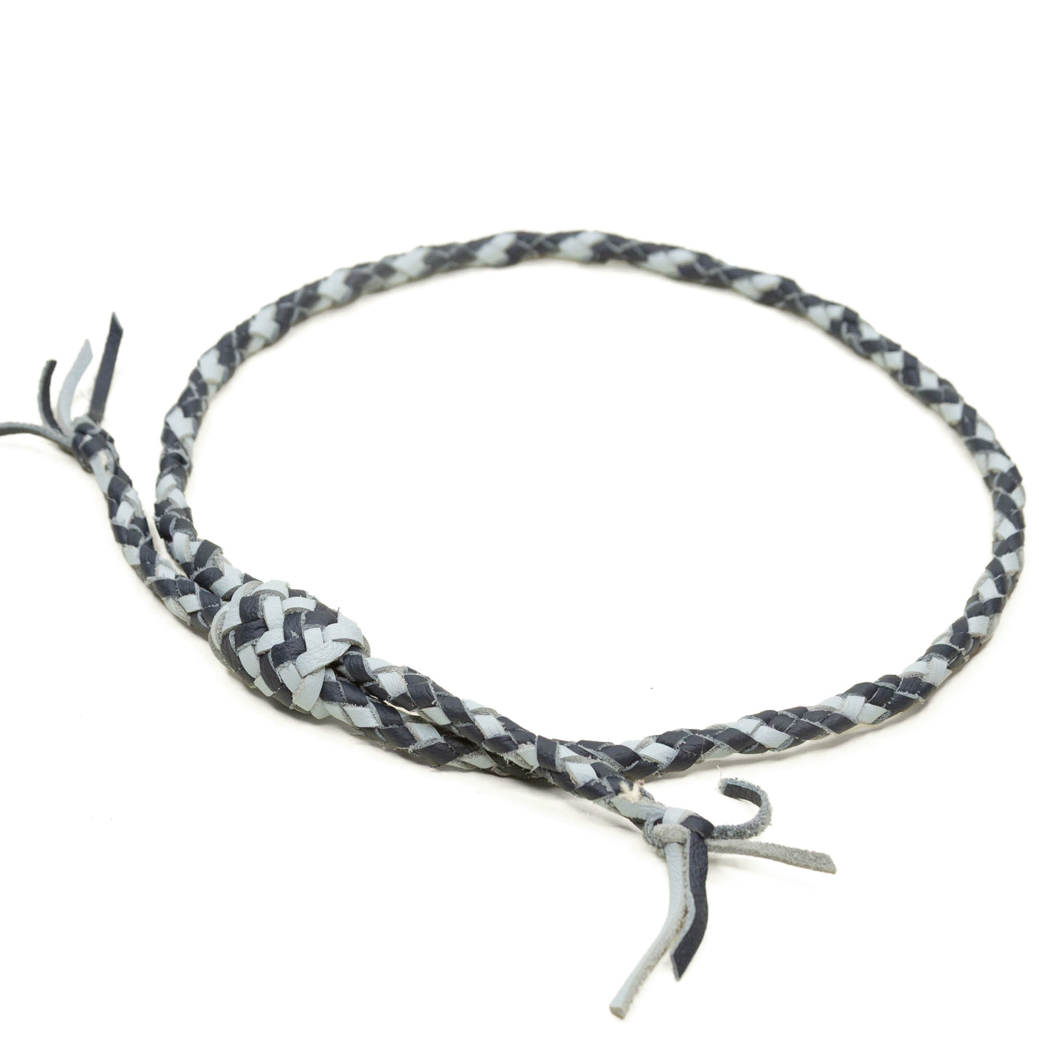 1948 Braided Hat Band: Navy/Dusty Blue