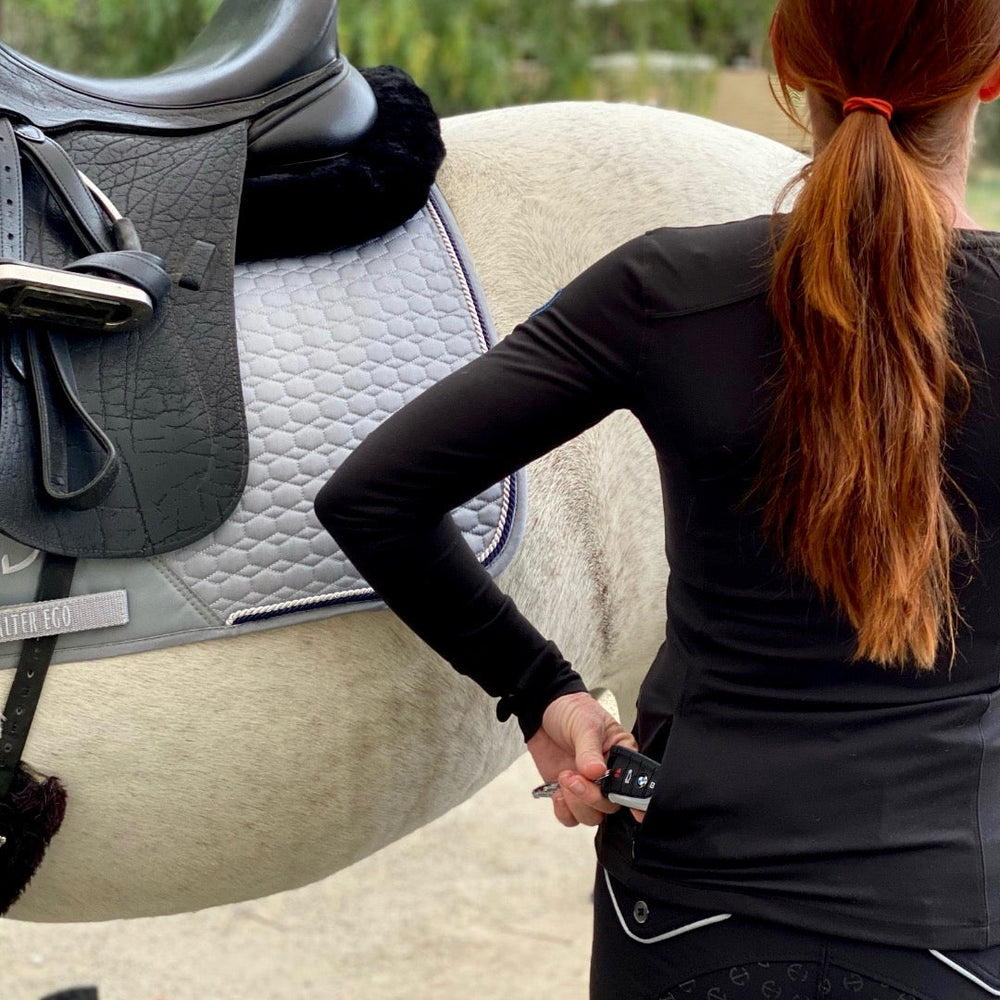 Helen Long Sleeve Every Day Riding Top - Equine Exchange Tack Shop