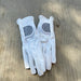 Halter Ego® Competition Gloves - Silver Gray Glitter & Crystal Logo - Equine Exchange Tack Shop