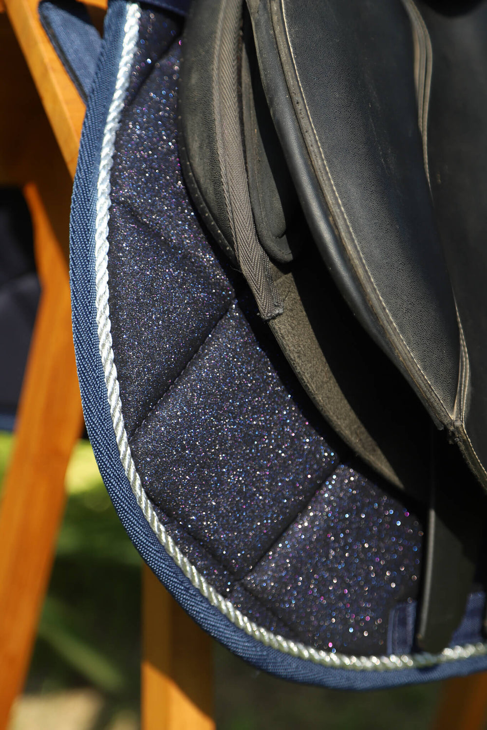 Deep Sapphire Saddle Pad - Equine Exchange Tack Shop