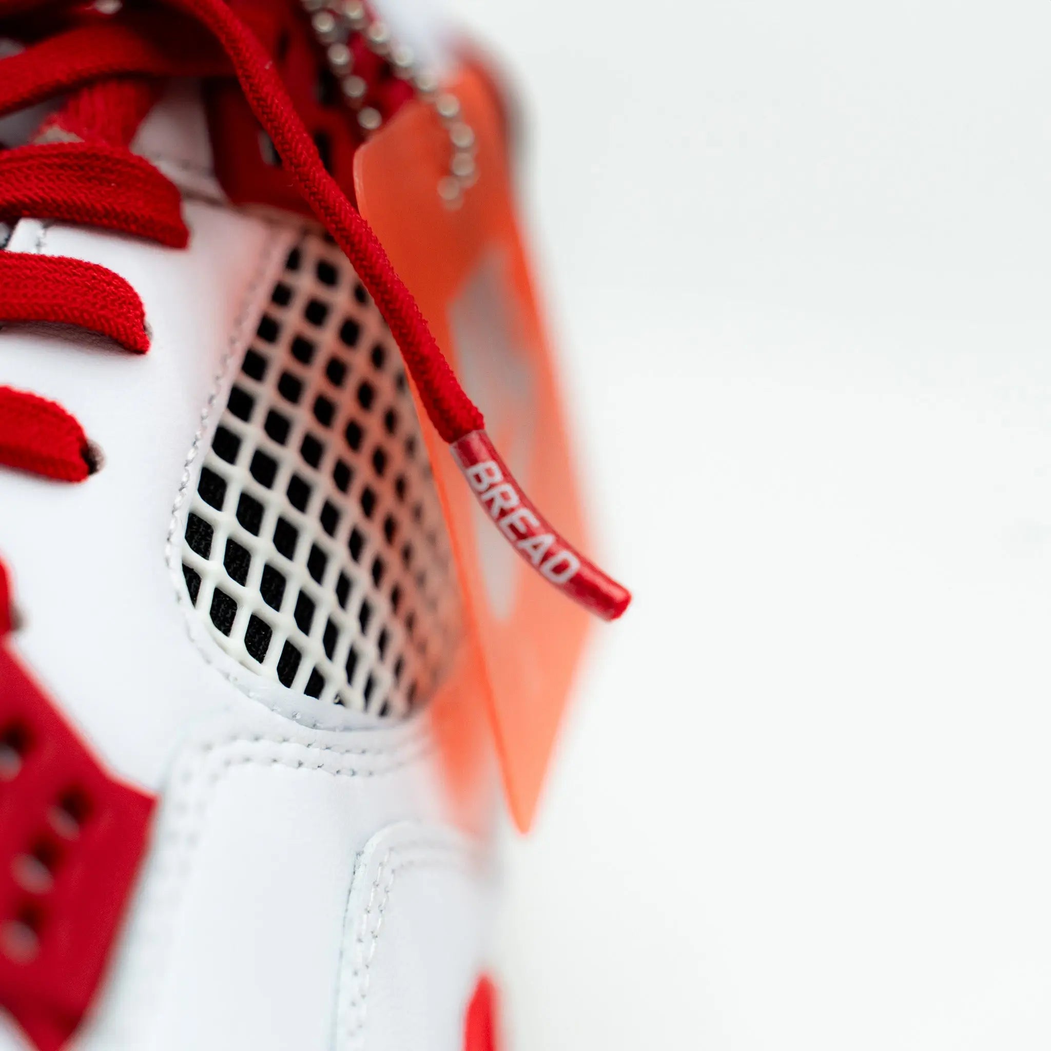 Bold Red Elastic Shoelaces  