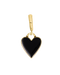 Black Heart Charm - Equine Exchange Tack Shop